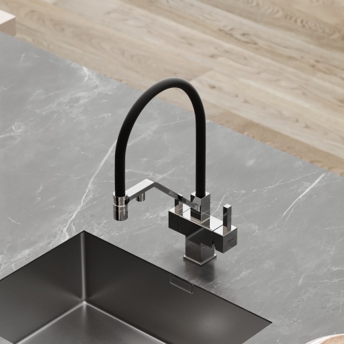 Смеситель для кухни Sancos Loro SC4007CH, хром фото 11