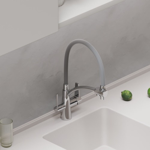 Смеситель для кухни Sancos Eri SC4001CH, хром фото 8