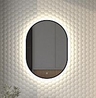 Зеркало DEFESTO AURA DF 2923S с окантовкой и LED-подсветкой 50x70 см., сенсорный выключатель, 4500 K
