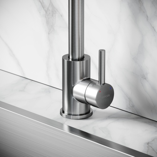 Смеситель для кухни Sancos Stainless SC12002SS, нержавеющая сталь фото 7