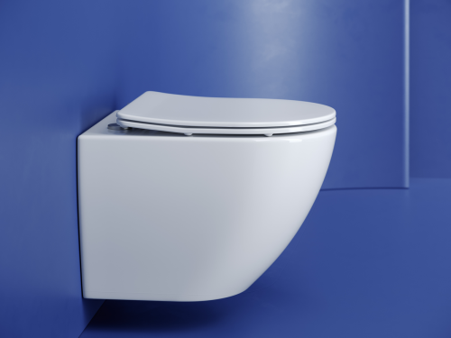 Подвесной унитаз Ceramicanova Metropol CN4002T с крышкой-сидением фото 9