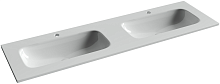Раковина накладная мебельная Ceramicanova Grace CN7023, белый глянец