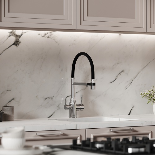 Смеситель для кухни Sancos Garda SC4009CH, хром фото 8