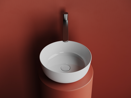 Накладная раковина Ceramicanova Element CN6073, белый глянец фото 2