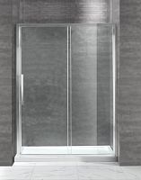Душевая дверь в нишу Cezares 140x200 LUX-SOFT-W-BF-1-140-C-Cr-IV, стекло прозрачное, профиль хром