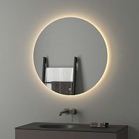 Зеркало Evoform Ledshine BY 2655 с LED-подсветкой и сенсорным выключателем, 80х80 см., 3000К
