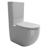 Унитаз-компакт Ceramicanova Metropol CN4001 с крышкой-сидением CN4001-B + CN4001-T Унитаз-компакт Ceramicanova Metropol CN4001 с крышкой-сидением