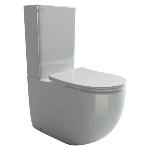 Унитаз-компакт Ceramicanova Metropol CN4001 с крышкой-сидением
