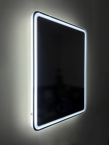 Зеркало BelBagno SPC-MAR-900-800-LED-BTN с подсветкой фото 5