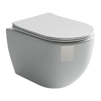 Подвесной унитаз Ceramicanova Mia CN1805 с крышкой-сидением