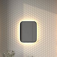 Зеркало DEFESTO AURA DF 2971 с окантовкой и LED-подсветкой 40x50 см., без выключателя, 3000 K