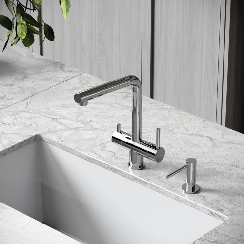 Смеситель для кухни Sancos Spin SC4015CH, хром фото 3