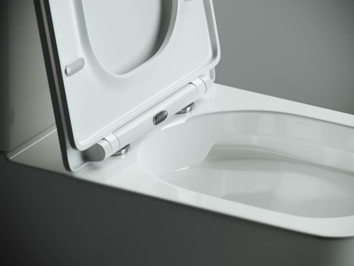 Унитаз-компакт Ceramicanova Cubic CN1803 Rimless с крышкой-сидением фото 4