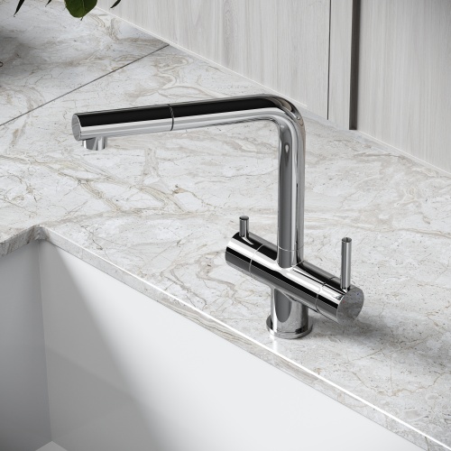 Смеситель для кухни Sancos Spin SC4015CH, хром фото 8