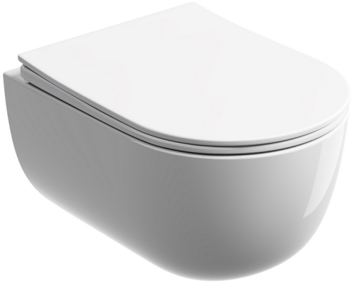 Подвесной унитаз Ceramicanova Modena CN6063 с крышкой-сидением