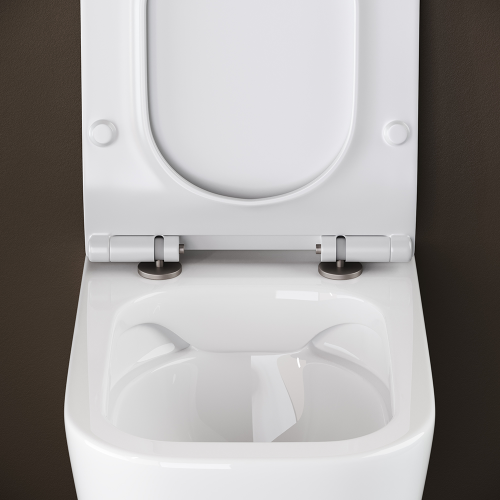 Подвесной унитаз Ceramicanova New Day CN3005 с крышкой-сидением фото 8