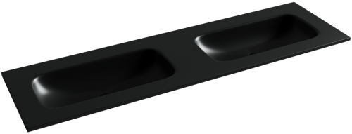 Раковина накладная мебельная Ceramicanova Grace CN7023MBwx без отверстий под смеситель, черный матовый