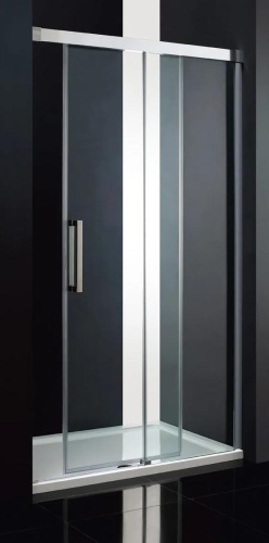 Душевая дверь в нишу Cezares 130x200 PREMIER-SOFT-W-BF-1-130-C-Cr-IV, стекло прозрачное, профиль хром