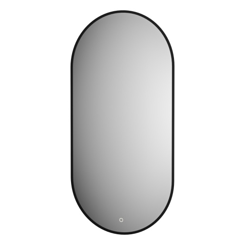 Зеркало DEFESTO AURA DF 2934S с окантовкой и LED-подсветкой 50x100 см., сенсорный выключатель, 3000 K фото 6