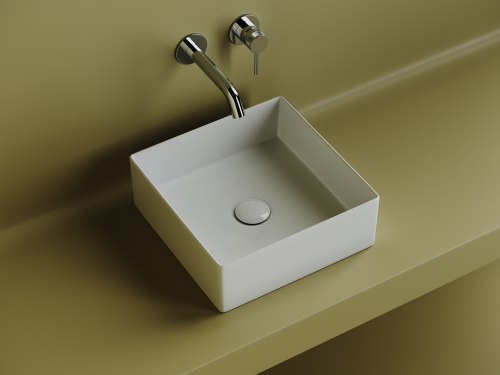 Накладная раковина Ceramicanova Element СN6068, белый глянец фото 2