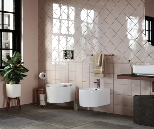 Подвесной унитаз Ceramicanova Moments CN3003 с крышкой-сидением фото 10