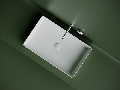 Накладная раковина Ceramicanova Element CN6070, белый глянец фото 2