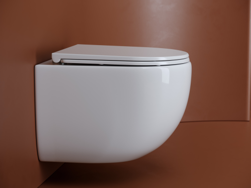 Подвесной унитаз Ceramicanova UP CN4007 с крышкой-сидением фото 6