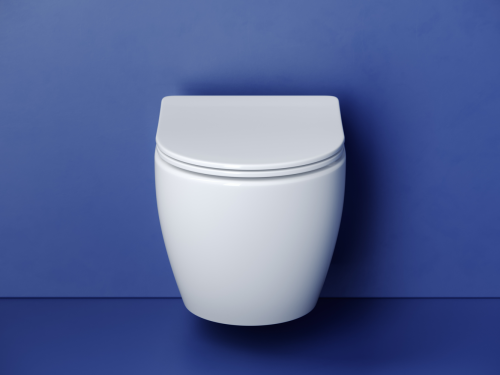 Подвесной унитаз Ceramicanova Metropol CN4002T с крышкой-сидением фото 7