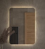 Зеркало DEFESTO OPTI DF 2809 с LED-подсветкой 70x100 см., без выключателя, 4500 K