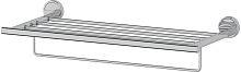 Полка FBS Luxia LUX 042 для полотенец 60 cm, хром