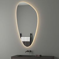 Зеркало Evoform Ledshine BY 2594 с LED-подсветкой 70х140 см., без выключателя, 3000К