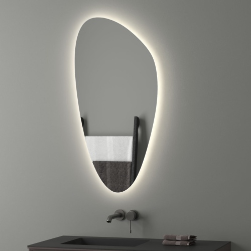 Зеркало Evoform Ledshine BY 2582 с LED-подсветкой 50х100 см., без выключателя, 4000К