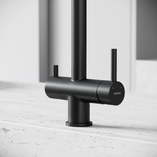 Смеситель для кухни Sancos Foster SC4014MB, черный матовый фото 7