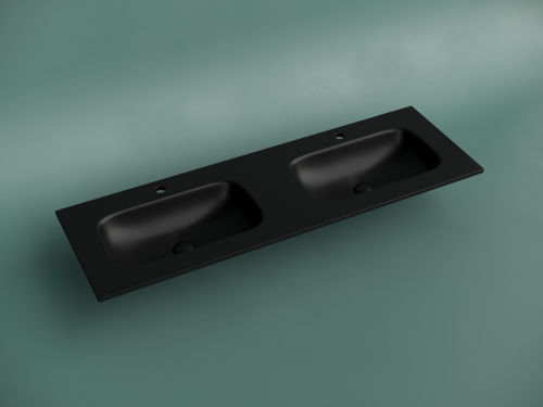 Раковина накладная мебельная Ceramicanova Grace CN7022MB, черный матовый фото 2