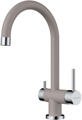Смеситель для кухни Omoikiri Yamada-GR leningrad grey