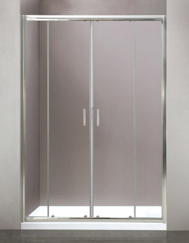 Душевая дверь в нишу BelBagno 170x195 UNO-195-BF-2-170-C-Cr, стекло прозрачное, профиль хром