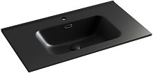Раковина накладная мебельная Ceramicanova Element CN7005MB, черный матовый