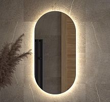 Зеркало DEFESTO OPTI DF 2902 с LED-подсветкой 40x80 см., без выключателя, 4500 K
