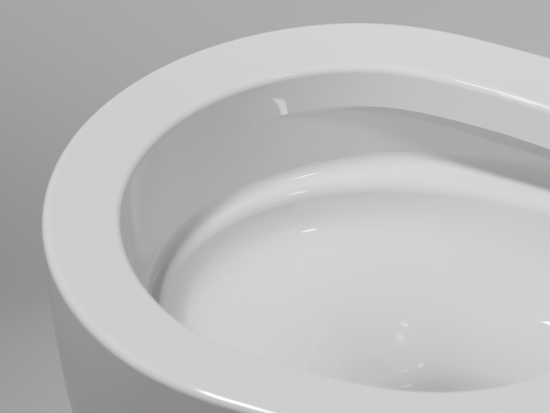 Подвесной унитаз Ceramicanova Modena CN6063 с крышкой-сидением фото 12