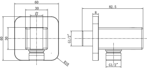 Душевой комплект Vincea Inspire VSFW-3I21MT4MB термостатический встраиваемый С ВНУТРЕННЕЙ ЧАСТЬЮ, двухрежимный, черный фото 18