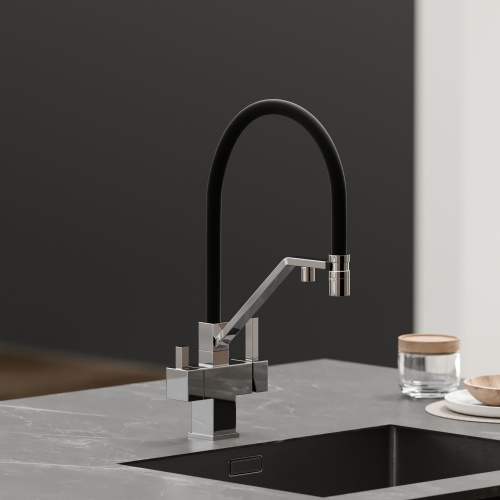 Смеситель для кухни Sancos Loro SC4007CH, хром фото 8