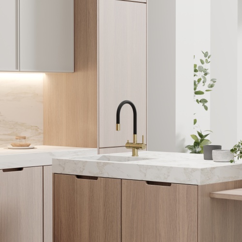 Смеситель для кухни Sancos Lucia SC4004BG, брашированное золото фото 11