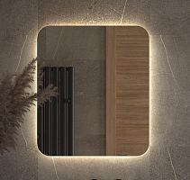 Зеркало DEFESTO OPTI DF 2806 с LED-подсветкой 60x70 см., без выключателя, 4500 K