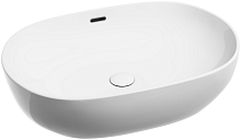 Накладная раковина Ceramicanova Element CN6064, белый глянец