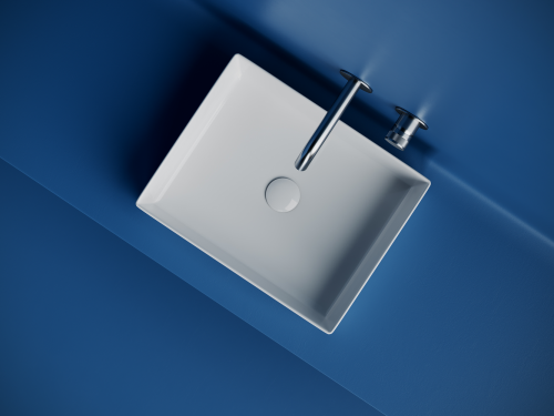 Накладная раковина Ceramicanova Element CN6069, белый глянец фото 2