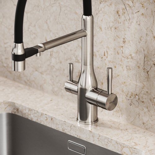 Смеситель для кухни Sancos Garda SC4009BN, брашированный никель фото 12
