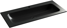 Раковина накладная мебельная Ceramicanova Grace CN7013MB, черный матовый
