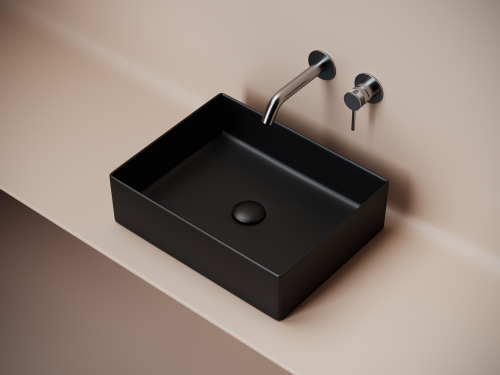 Накладная раковина Ceramicanova Element СN6069MB, черный матовый фото 2