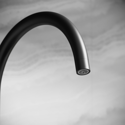 Смеситель для кухни Sancos Taper SC4012MB, черный матовый фото 7