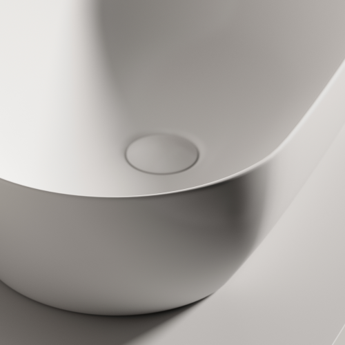 Накладная раковина Ceramicanova Twist CN12001MW, белый матовый фото 7